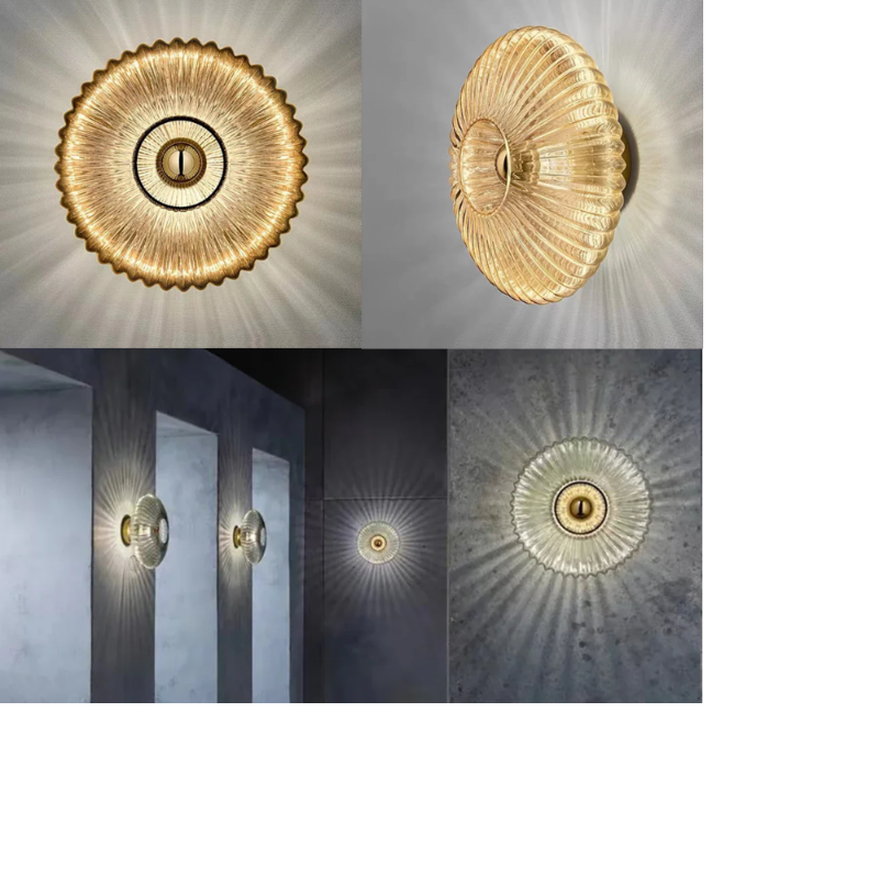 Calming wall lamp for relaxing evenings