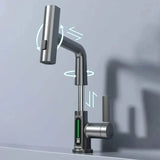 Smart Waterfall Faucet for Bathroom Sink