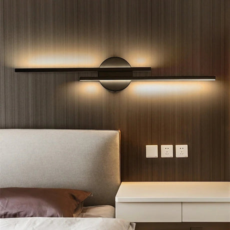 Metal and Silica Wall Lamp for Bedroom Lighting | OroDwell