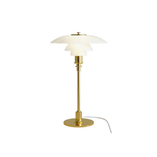 Table lamp finish close up detail