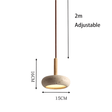 Stone pendant light LED for modern homes decor