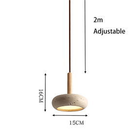 Stone pendant light LED for modern homes decor
