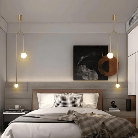Pendant light for entryway decor accent