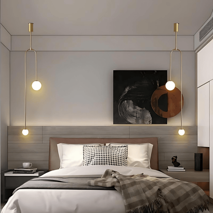 Pendant light for entryway decor accent