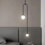 Marielle pendant lamp painted metal finish close-up