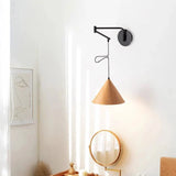 Metal Swing-Arm Wall Lamp for Living Room Lighting | OroDwell