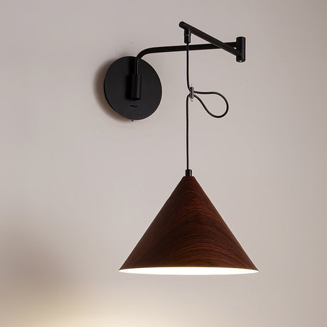 Adjustable Reading Light Swing-Arm Wall Lamp with Sleek Silhouette | OroDwell
