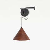 Aeron Swing-Arm Wall Lamp - Metal Minimalist Adjustable Design | OroDwell