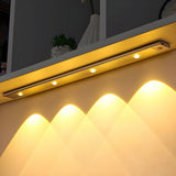 Motion sensor light color temperature options