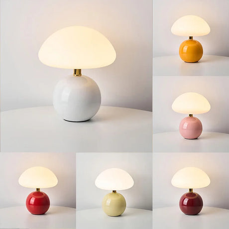 Lumora Mushroom Lamp with Adjustable Color Options