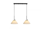 Pendant Light In Cream Fabric Finish - OroDwell