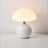 Ceramic table lamp Bauhaus style detail view