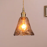 Aurelia Retro LED Pendant Light in Gold Metal Fixture