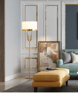 Art deco standing light for bedroom