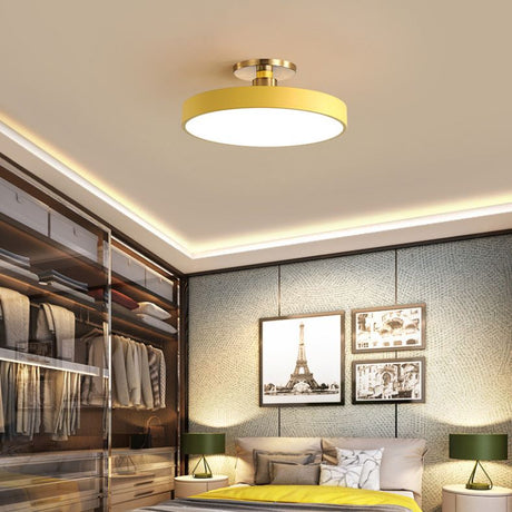 Hardwired Flush Mount Ceiling Light Fixture
