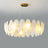 Astrae Glass Feather Fixture for Home Decor