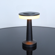 White Table Lamp LED Warm Ambient Glow for Bedroom