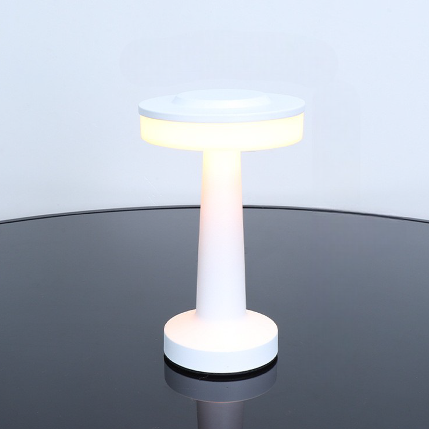 Rechargeable Metal Table Lamp for Living Room