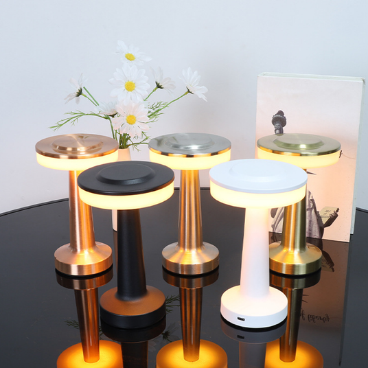 White Table Lamp for Bedside Ambiance