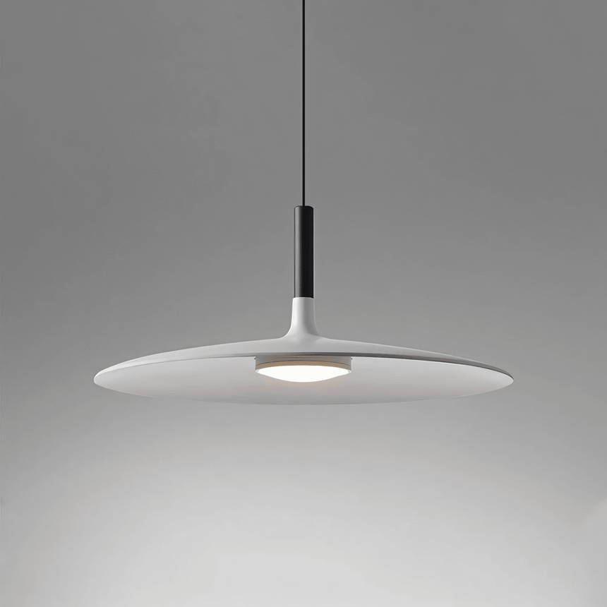 Close-Up of Pendant Light Metal Finish