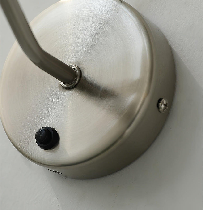 The sand nickel back plate with its on and off button