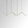 Solenne Geometric Triangle Chandelier for Living Room