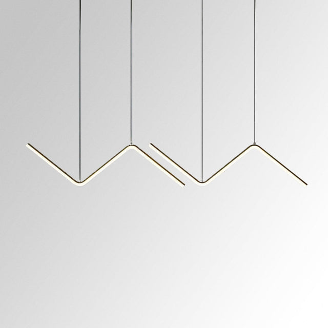 Solenne Geometric Triangle Chandelier for Living Room