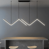 Solenne Chandelier - Interlocking Triangle Design Detail
