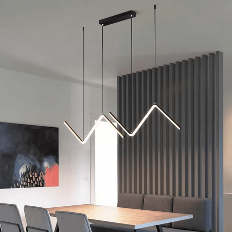 Solenne Chandelier - Architectural Silhouette Detail