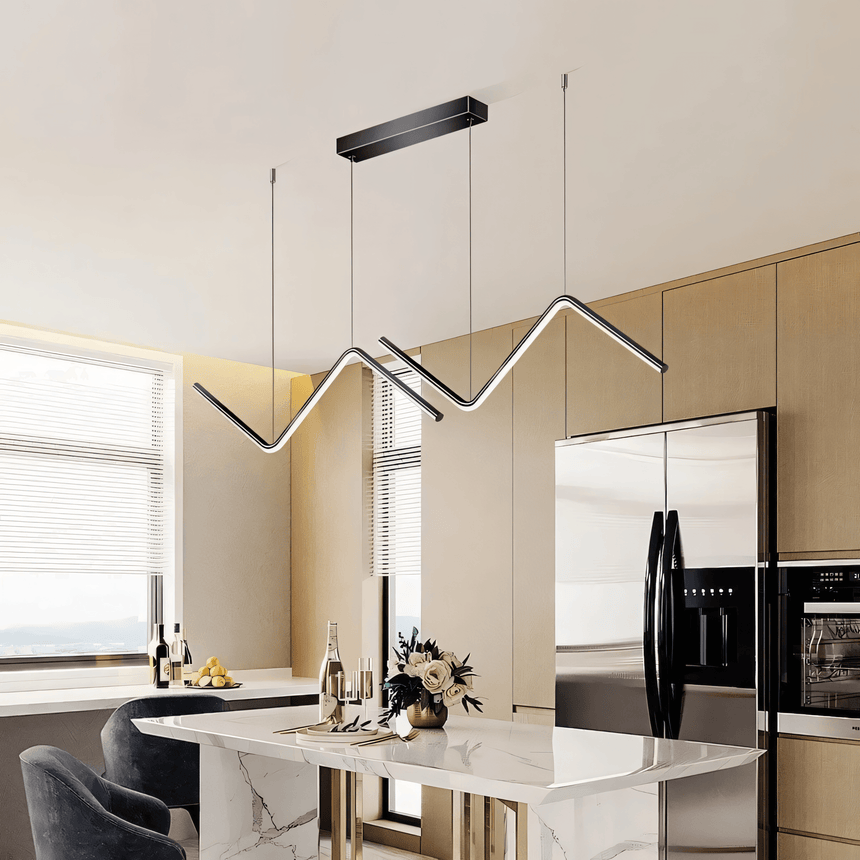 Solenne Geometric Chandelier - Modern Interior Accent