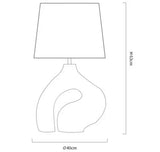 Reliable table lamp for evening ambience