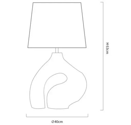 Reliable table lamp for evening ambience