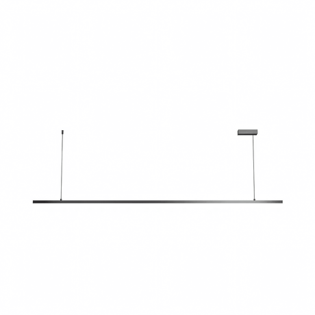 Minimalist linear fixture for dining table
