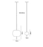 The black version drawn with its 33 cm and 20 cm widths marked