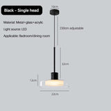 The black version drawn with the 22 cm width and the 150 cm cord marked