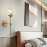 LED wall light for fireplace accent
