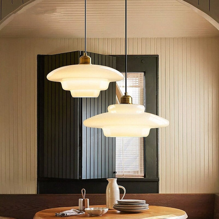 Glass Pendant Light for Kitchen Island