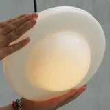 Frosted Glass Pendant Light Elegant Geometric Accent - OroDwell