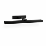 The same bar in black, the flat plate and yoke finished to match the tube