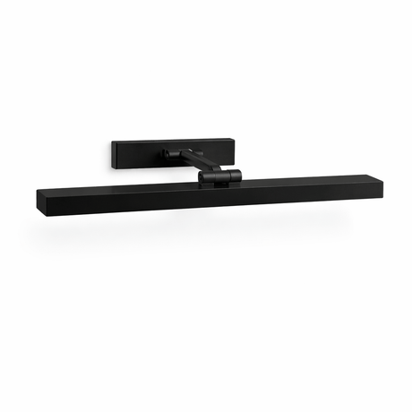 The same bar in black, the flat plate and yoke finished to match the tube