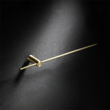 Stainless steel towel bar - sleek wall-mounted design