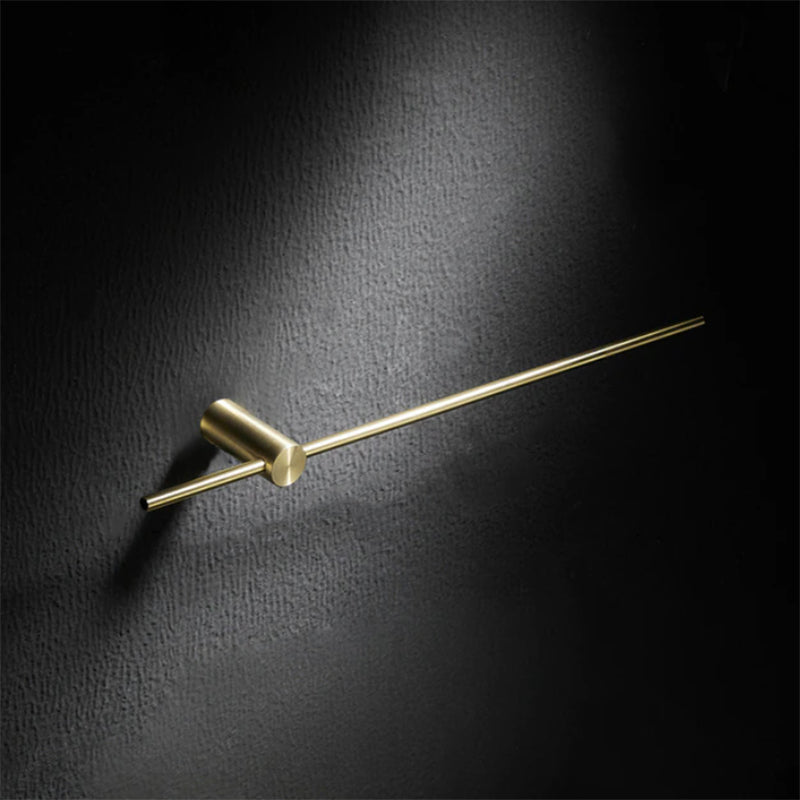 Stainless steel towel bar - sleek wall-mounted design