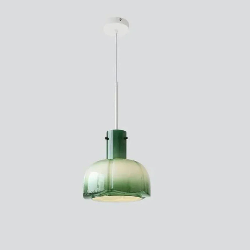 The green shade shown on its own against a pale background