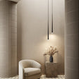 Drop pendant light adjustable LED fixture