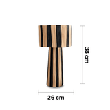 Modern table lamp for small spaces