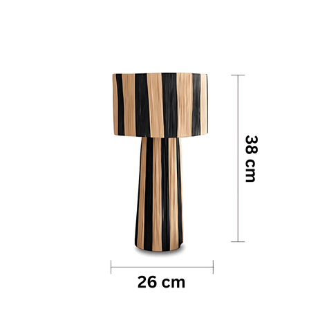 Modern table lamp for small spaces