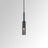 Lorrel Smoky Glass Pendant Light Living Room