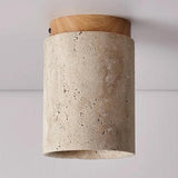 Stone Pendant Light for Hallway Ambient Glow