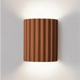 Dual light wall lamp for balanced ambiance