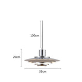 NovaLume Modern Pendant Light Switch Control Detail - OpalDwell